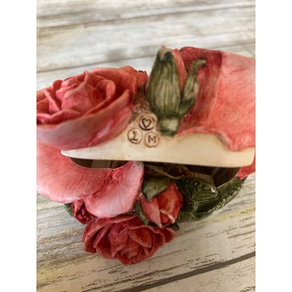 Harmony Kingdom Lord Byron's Harmony Garden Double Rose Trinket Boxes Set of 3 - Picture 14 of 16